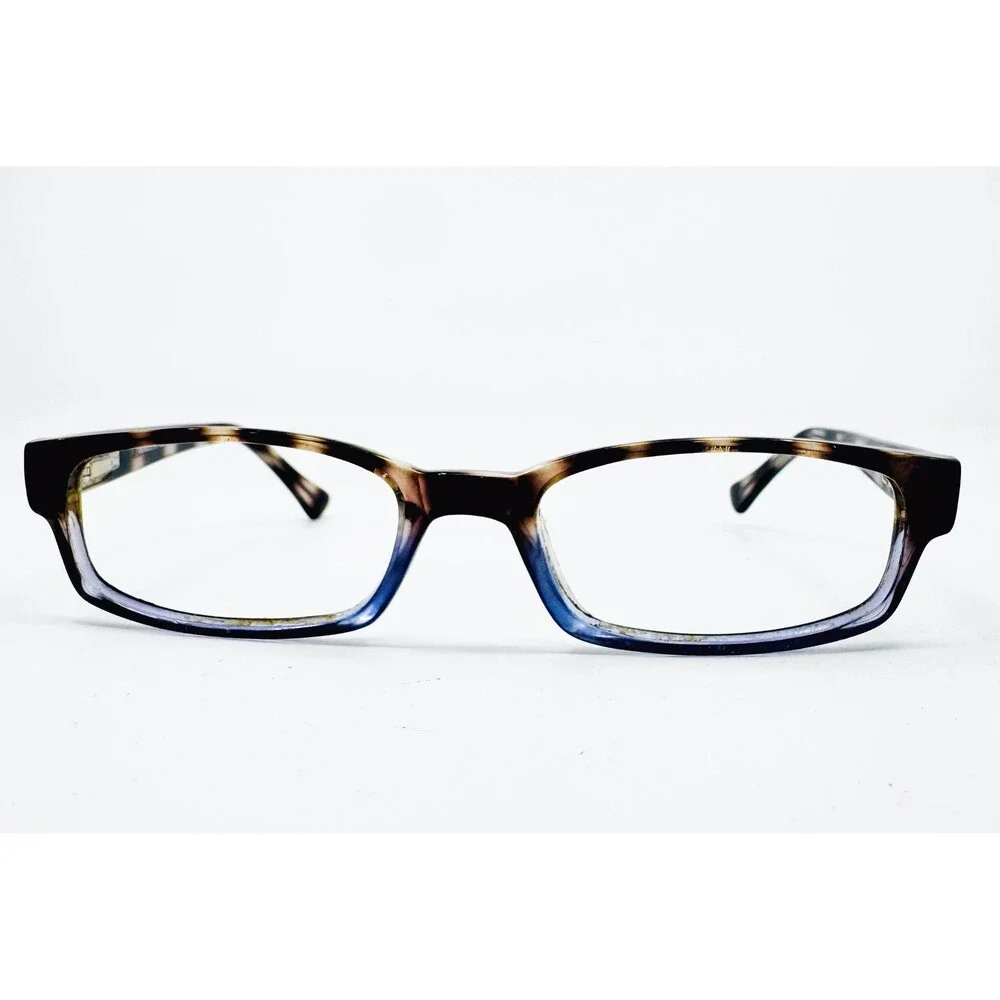 Success Eyeglasses Frames Womens Demi Blue SS-68 49-19-140 Rectangle 49mm